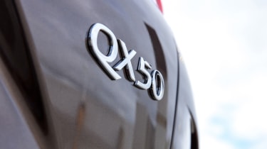 New Infiniti QX50 SUV - badge