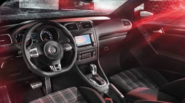 VW Golf GTI Cabriolet interior
