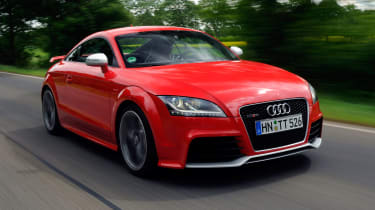 Audi TT RS front tracking