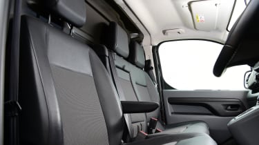 Citroen e-Dispatch long term test - front seats