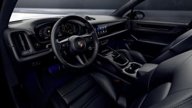 Porsche Taycan Black Edition - dash