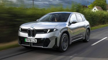 New BMW iX3 40 M Sport - front tracking 