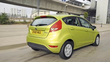 Ford Fiesta 1.6 TDCi ECOnetic rear track