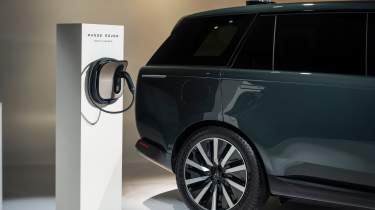 Range Rover Electric charging