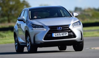 Lexus NX - front action