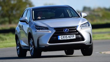 Lexus NX - front action