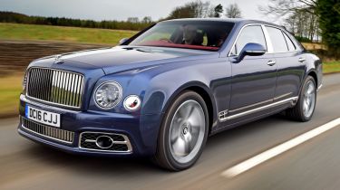 Bentley Mulsanne driving