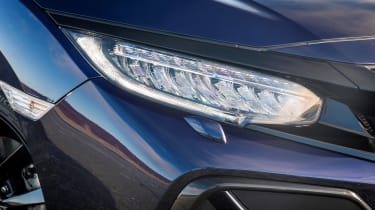 New Honda Civic Sport Line headlight