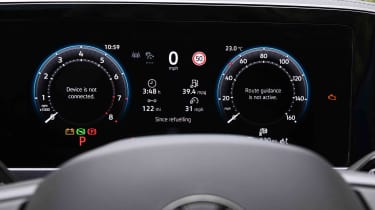Volkswagen Passat - digital instrument cluster