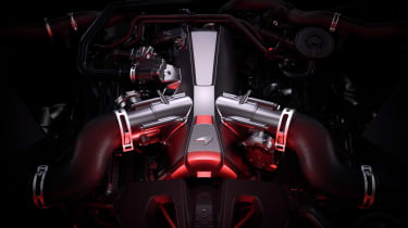 McLaren 750S - engine
