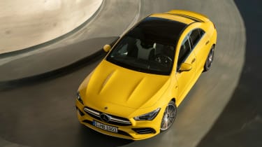 Mercedes-AMG CLA 35 - above action