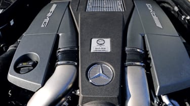 Mercedes CLS 63 AMG engine