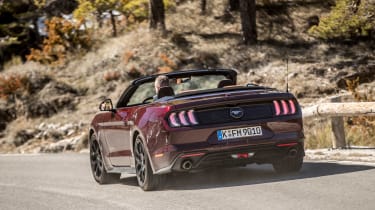 Ford Mustang EcoBoost Convertible - rear cornering