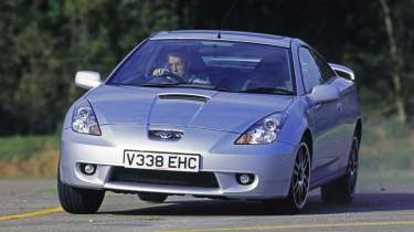 Used Toyota Celica - front action