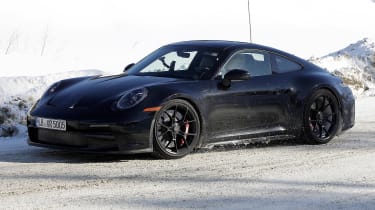2023 Porsche 911 GT3 Touring facelift (camouflaged) - front cornering