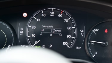 Mazda MX-30 - dashboard dials
