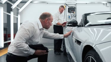 Jaguar Land Rover SVO facility - finishing