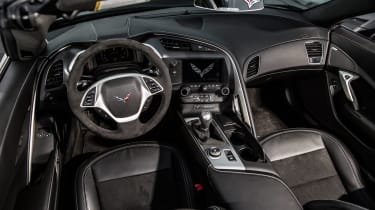Chevrolet Corvette Stingray Convertible dashboard