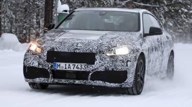 BMW 2 Series Gran Coupe spies - winter front 3/4 