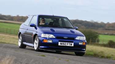 Ford Escort Cosworth - front cornering