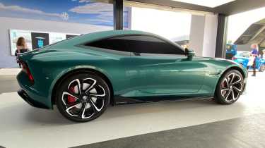 MG Cyber GT Concept on display at 2024 Goodwood Festival of Speed - side static