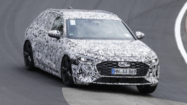 2023 Audi A5 (camouflaged) - front action