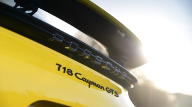 New Porsche Cayman GTS review - spoiler