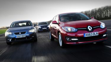 Renault Megane vs Ford Focus vs SEAT Leon