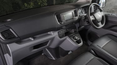 Vauxhall Vivaro van - interior