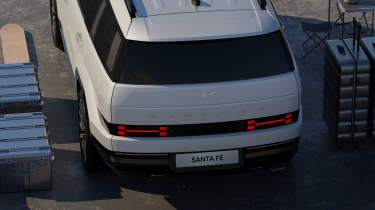 New Hyundai Santa Fe - rear 