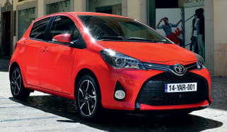 Toyota Yaris 2014 facelift front