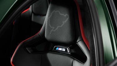 BMW M5 CS - studio rear detail