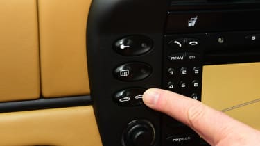 Porsche Boxster 986 - buttons