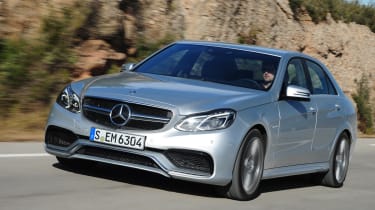 Mercedes E63 AMG front tracking