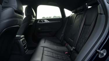 BMW i4 M60 - rear seats