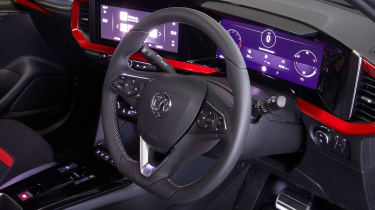 Vauxhall Mokka - steering wheel