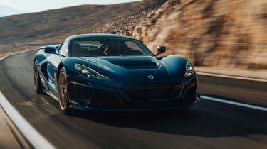Rimac Nevera - front action
