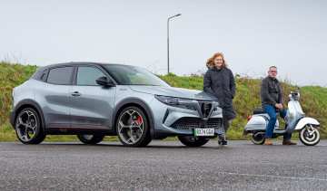 Alfa Romeo Junior - Vespa with Alfa