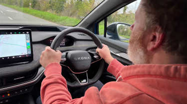 Skoda Elroq vRS - driving