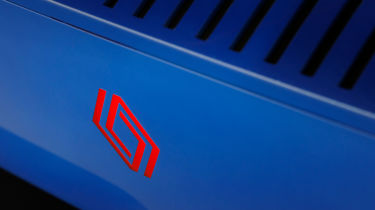 Renault 8 Gordini concept - Renault badge