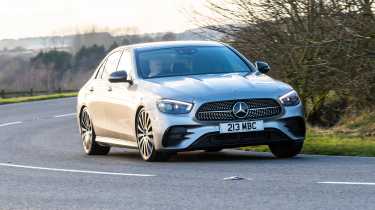 Mercedes E-Class - front cornering