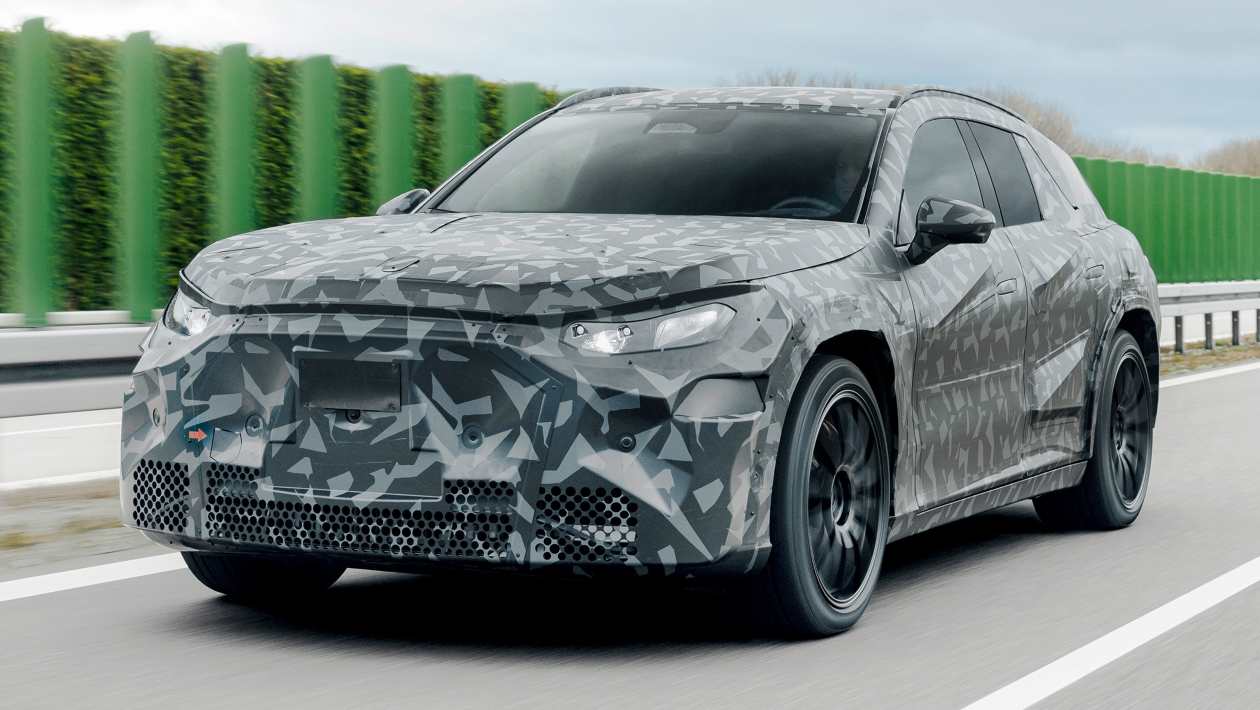 Concept rendering of the Mercedes-AMG electric super SUV