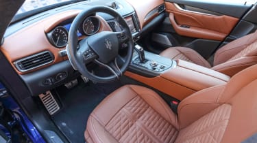 Maserati Levante Trofeo interior seats