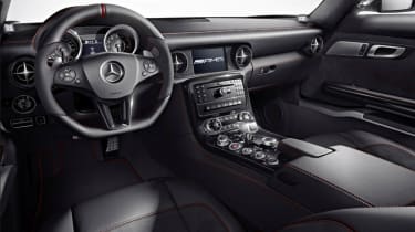 Mercedes SLS AMG GT interior