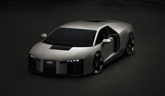 New Audi Nuvolari supercar - front static 
