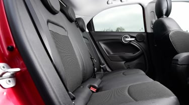 Fiat 500X rear seats
