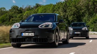 Porsche Cayenne Electric - front testing