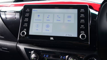 Toyota Hilux - infotainment system