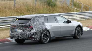 BMW i3 Touring spy shots - rear angled