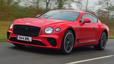 Bentley Continental GT - front tracking